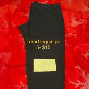 Torrid leggings size 5